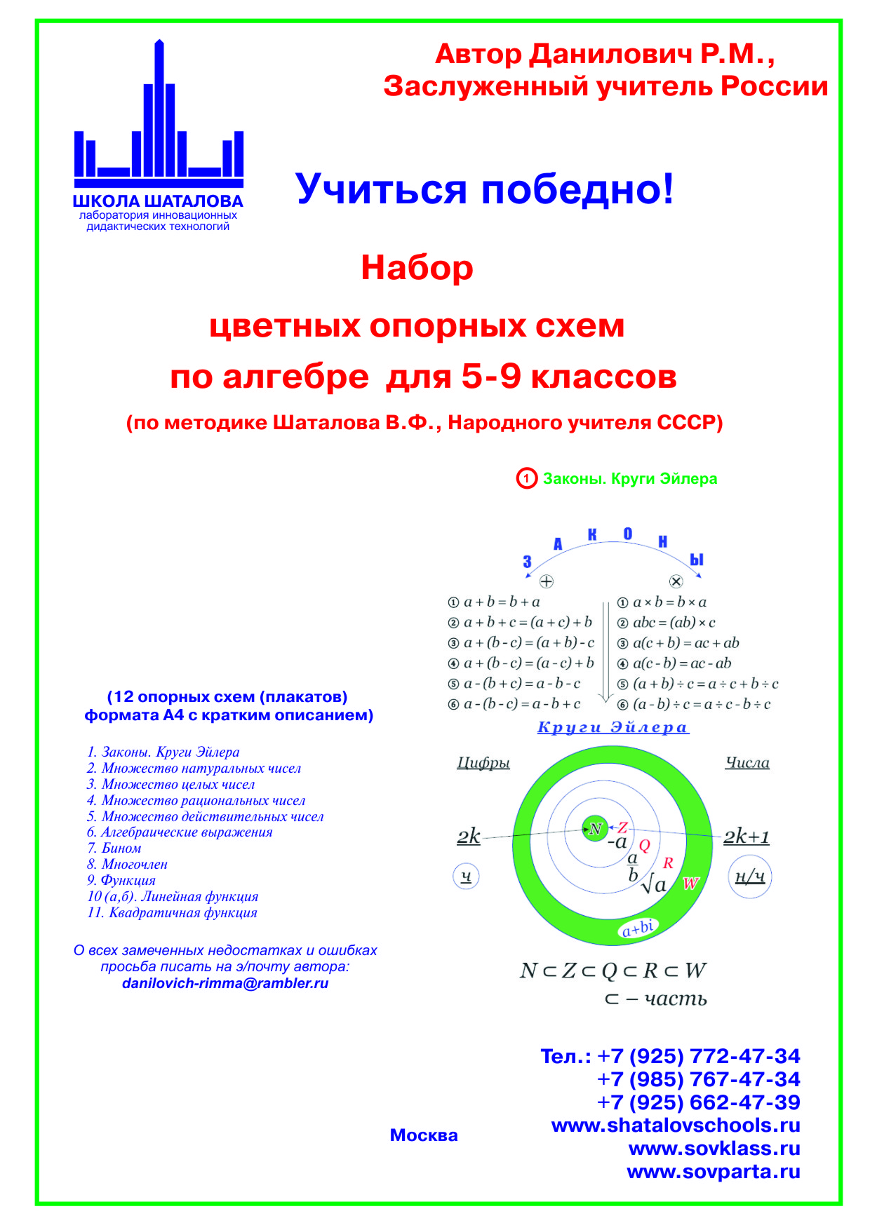 Работа над пересказами с использованием опорных схем в подготовительной группе